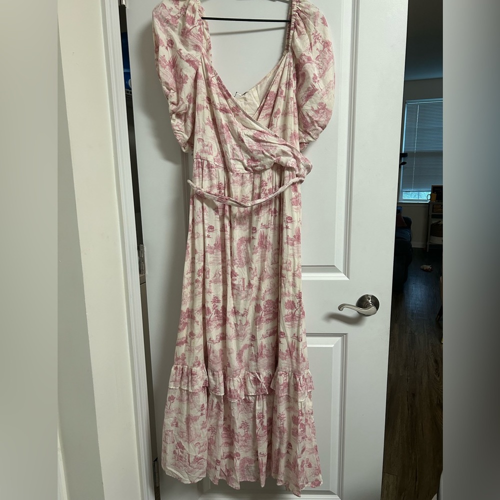 Ivy City Co Antoinette Dress size 3x with poof sleeves